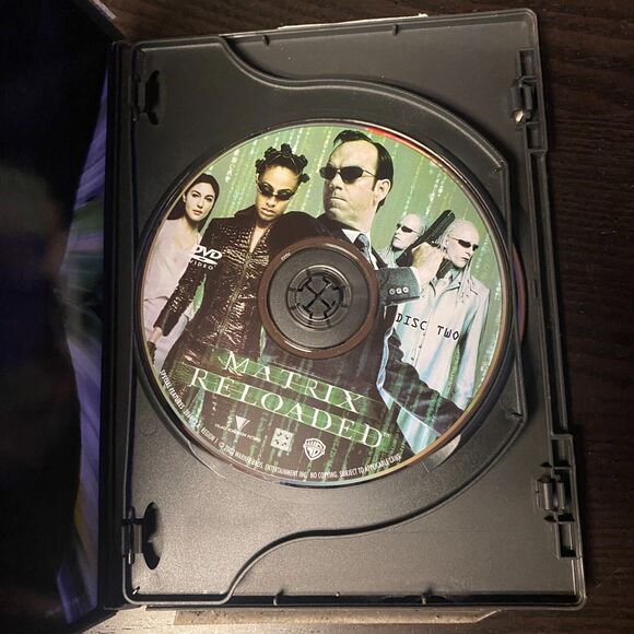 The Matrix Reloaded (DVD, 2003) - Picture 3 of 5